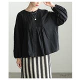 ナチュラルに纏うインド綿ピンタックブラウス レディース トップス | Sawa a la mode | 詳細画像2 