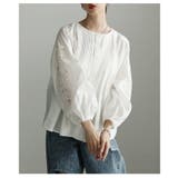 ナチュラルに纏うインド綿ピンタックブラウス レディース トップス | Sawa a la mode | 詳細画像12 