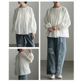 ナチュラルに纏うインド綿ピンタックブラウス レディース トップス | Sawa a la mode | 詳細画像17 