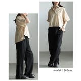 シンプルなのに洒落るインド綿ストライプブラウス レディース トップス | Sawa a la mode | 詳細画像10