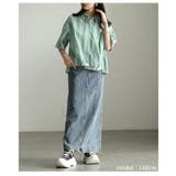 シンプルなのに洒落るインド綿ストライプブラウス レディース トップス | Sawa a la mode | 詳細画像13