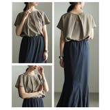 シルエットで差がつくタックデザインブラウス レディース トップス | Sawa a la mode | 詳細画像17 