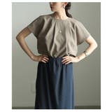 シルエットで差がつくタックデザインブラウス レディース トップス | Sawa a la mode | 詳細画像18 