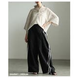 透け感で魅せるバックスリットシアービッグシャツ レディース トップス | Sawa a la mode | 詳細画像7 