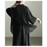 透け感で魅せるバックスリットシアービッグシャツ レディース トップス | Sawa a la mode | 詳細画像18 