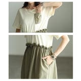 モードに着こなす異素材ドッキングロングワンピース レディース ワンピース | Sawa a la mode | 詳細画像5 