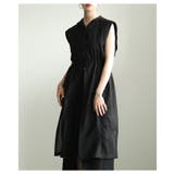 重ねて垢抜けるローン×メッシュフーディーロングジレ レディース ファッション | Sawa a la mode | 詳細画像14 