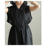重ねて垢抜けるローン×メッシュフーディーロングジレ レディース ファッション | Sawa a la mode | 詳細画像20 