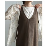 素朴な甘さを纏う草花レースシアートッパーカーディガン レディース ファッション | Sawa a la mode | 詳細画像9 