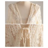 素朴な甘さを纏う草花レースシアートッパーカーディガン レディース ファッション | Sawa a la mode | 詳細画像23 