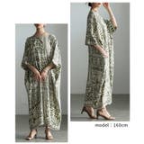 エスニックを纏うオルテガ柄ドルマンワンピース レディース ワンピース | Sawa a la mode | 詳細画像10