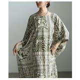 エスニックを纏うオルテガ柄ドルマンワンピース レディース ワンピース | Sawa a la mode | 詳細画像14