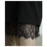 華やぎを忍ばせる裾レースフレアシルエットタンクトップ レディース ファッション | Sawa a la mode | 詳細画像17