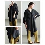 大人の余裕感じるオーバーサイズシャツチュニック レディース ファッション | Sawa a la mode | 詳細画像18