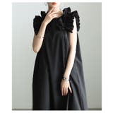 ときめく魅力が光るショルダーフリルAラインワンピース レディース ファッション | Sawa a la mode | 詳細画像9 