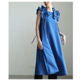 ときめく魅力が光るショルダーフリルAラインワンピース レディース ファッション | Sawa a la mode | 詳細画像10 