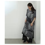 視線をクギ付けにするランダム水玉カットソーワンピース レディース ファッション | Sawa a la mode | 詳細画像12 