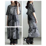 視線をクギ付けにするランダム水玉カットソーワンピース レディース ファッション | Sawa a la mode | 詳細画像17 