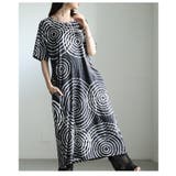視線をクギ付けにするランダム水玉カットソーワンピース レディース ファッション | Sawa a la mode | 詳細画像20 