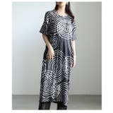 視線をクギ付けにするランダム水玉カットソーワンピース レディース ファッション | Sawa a la mode | 詳細画像21 