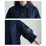 大人の肌見せ叶うレーススリーブコットンロングシャツ レディース ファッション | Sawa a la mode | 詳細画像5 
