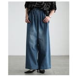 デイリーに頼れるリラックスワイドストレートデニム レディース ボトムス | Sawa a la mode | 詳細画像9 