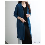 夏に頼れるUVカット＆DRYエンボスロングカーディガン レディース ファッション | Sawa a la mode | 詳細画像2 