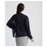 リッチに華やぐ花柄レース異素材シアーブルゾン レディース ファッション | Sawa a la mode | 詳細画像17 