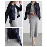 リッチに華やぐ花柄レース異素材シアーブルゾン レディース ファッション | Sawa a la mode | 詳細画像19 