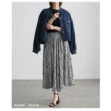 揺れ感まで美しいイレギュラーヘムペイズリースカート レディース ボトムス | Sawa a la mode | 詳細画像13 