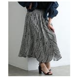 揺れ感まで美しいイレギュラーヘムペイズリースカート レディース ボトムス | Sawa a la mode | 詳細画像18 