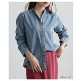 着るほどに馴染むパールボタンダンガリーシャツ レディース ファッション | Sawa a la mode | 詳細画像2 