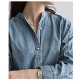 着るほどに馴染むパールボタンダンガリーシャツ レディース ファッション | Sawa a la mode | 詳細画像13 