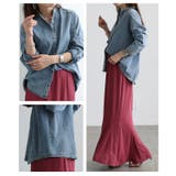 着るほどに馴染むパールボタンダンガリーシャツ レディース ファッション | Sawa a la mode | 詳細画像17 