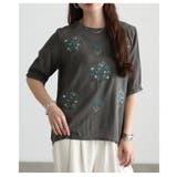 自然体で着映える花刺繍ナチュラルブラウス レディース トップス | Sawa a la mode | 詳細画像8 