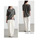自然体で着映える花刺繍ナチュラルブラウス レディース トップス | Sawa a la mode | 詳細画像10 