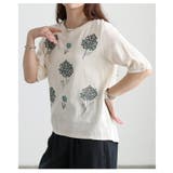 自然体で着映える花刺繍ナチュラルブラウス レディース トップス | Sawa a la mode | 詳細画像18 