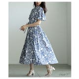 着るだけで絵になるオリエンタル刺繍風プリントワンピース レディース ワンピース | Sawa a la mode | 詳細画像2