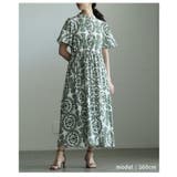 着るだけで絵になるオリエンタル刺繍風プリントワンピース レディース ワンピース | Sawa a la mode | 詳細画像13