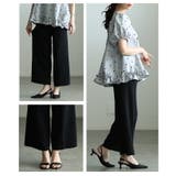 品よく決まる配色デザインサマーニットセットアップ レディース 上下セット | Sawa a la mode | 詳細画像17