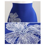ドラマティックなアシンメトリー花柄刺繍ナロースカート レディース ファッション | Sawa a la mode | 詳細画像23 