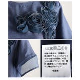 リズムを加えるアシンメトリー立体花柄異素材プルオーバー レディース ファッション | Sawa a la mode | 詳細画像24 