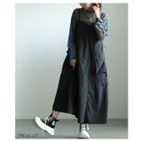 お気に召すままカーゴポケットドロストサロペットスカート レディース ファッション | Sawa a la mode | 詳細画像2 
