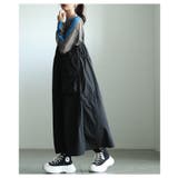 お気に召すままカーゴポケットドロストサロペットスカート レディース ファッション | Sawa a la mode | 詳細画像12 