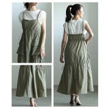 お気に召すままカーゴポケットドロストサロペットスカート レディース ファッション | Sawa a la mode | 詳細画像19 