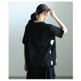 独特な立体感を生むドット柄異素材ギャザーカットソー レディース ファッション | Sawa a la mode | 詳細画像7 