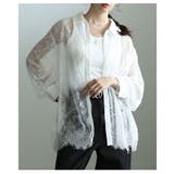 レイヤードが楽しくなる総レーススカラップシャツ レディース トップス | Sawa a la mode | 詳細画像18 