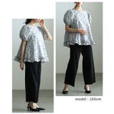 着るだけで華やぐフロッキードットフレアブラウス レディース トップス | Sawa a la mode | 詳細画像10 