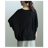 夏を快適にする接触冷感×抗菌防臭とろみドルマンTシャツ レディース トップス | Sawa a la mode | 詳細画像9 