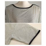 こなれるラフ感で決まるボーダー柄シアープルオーバー レディース ファッション | Sawa a la mode | 詳細画像23 